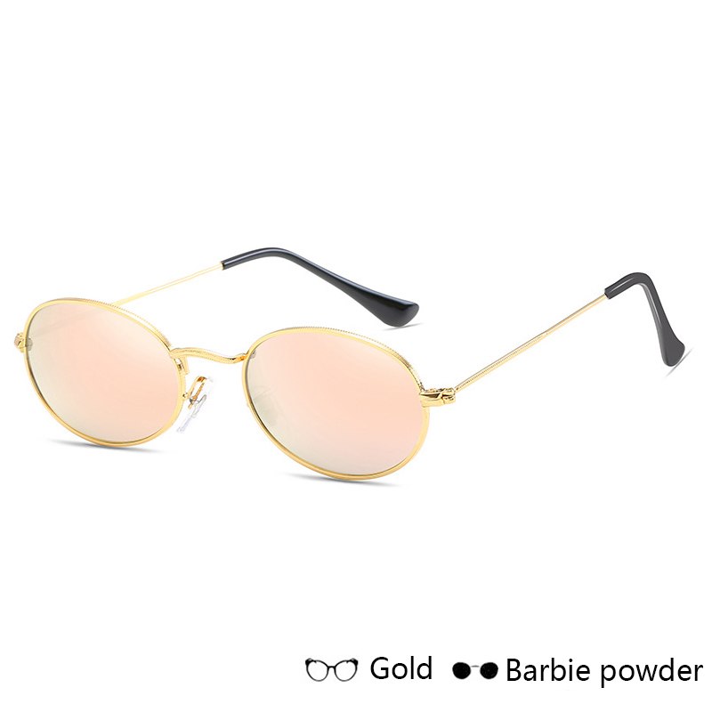 Luxury Oval Metal Sunglasses - Sunglasses Haven