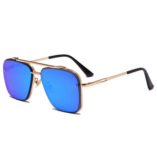 Metal Vintage Aviator Sunglasses - Sunglasses Haven