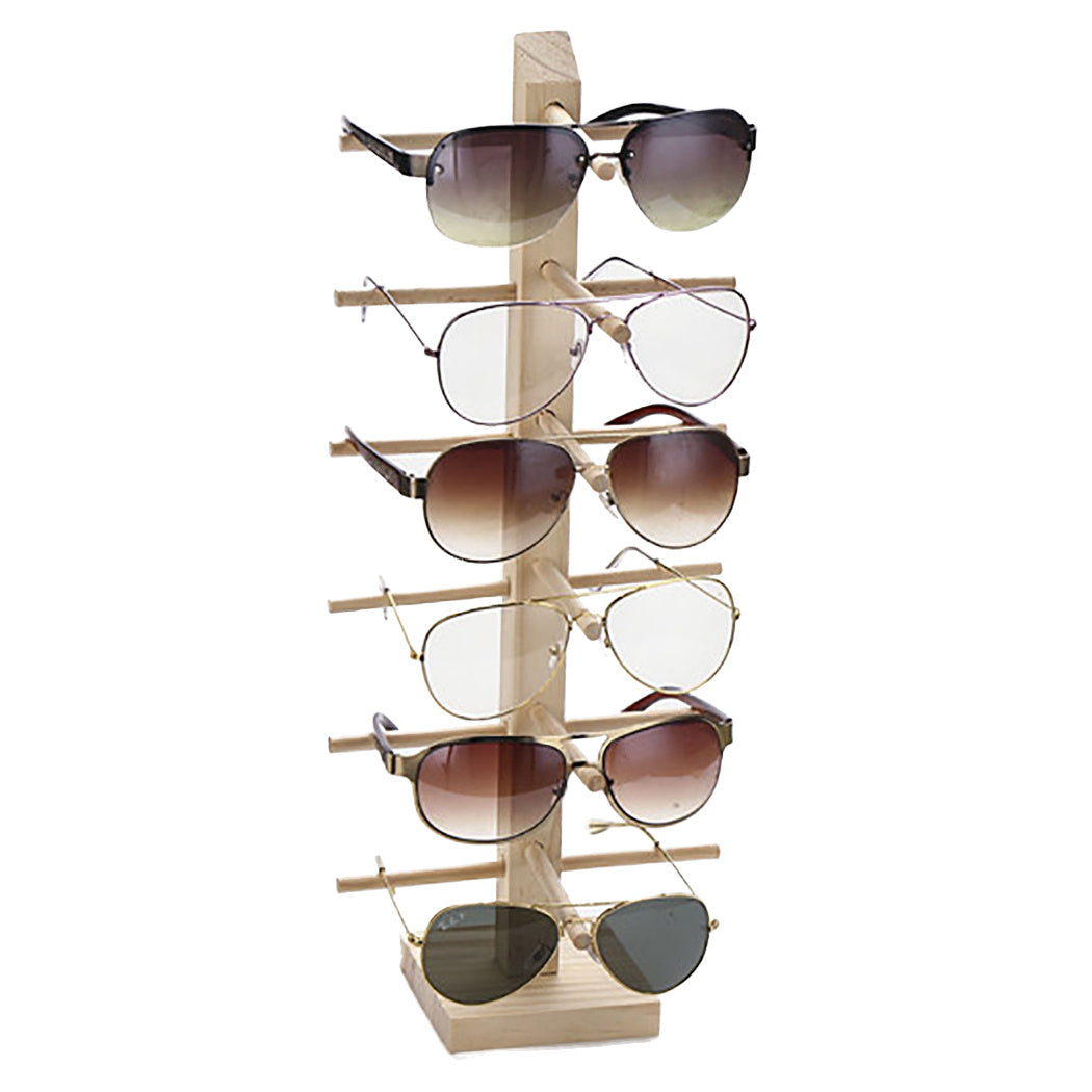 Wooden Glasses Display Stand - Sunglasses Haven