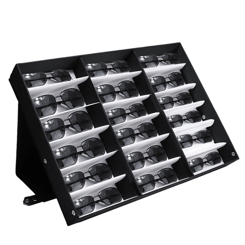 18-Grid Glasses Display Rack Storage Box - Sunglasses Haven