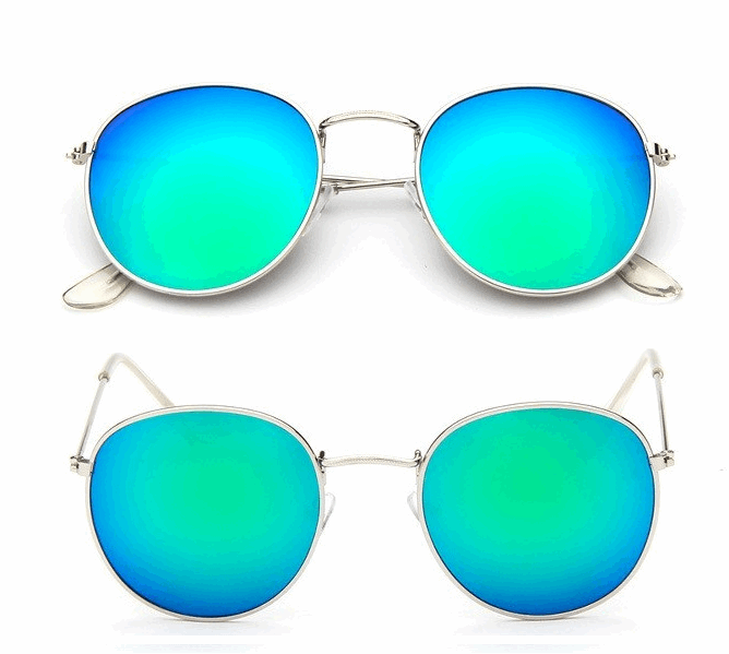 Reflective Retro Sunglasses - Sunglasses Haven