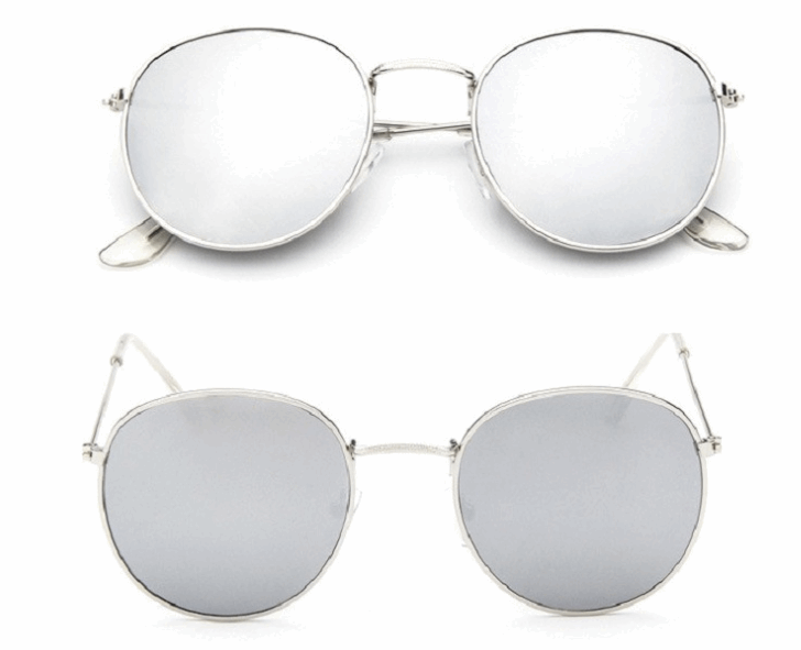 Reflective Retro Sunglasses - Sunglasses Haven