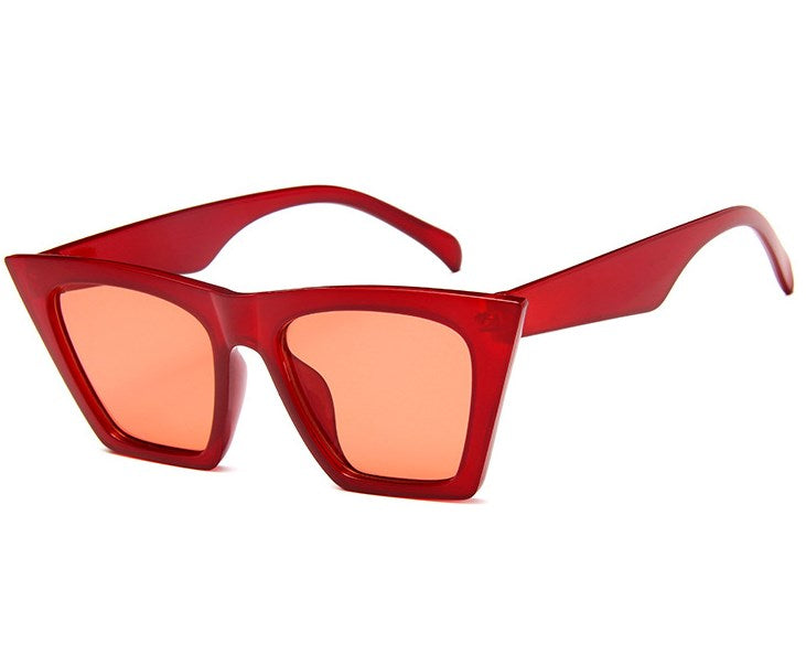 Cat Eye Oversized Vintage Sunglasses - Sunglasses Haven