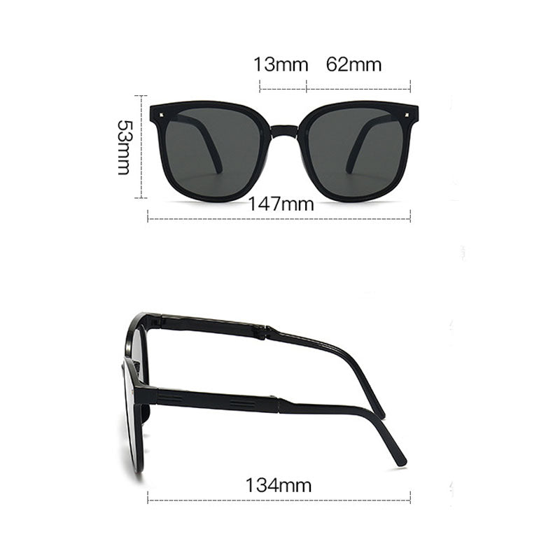 Folding Fashion Sunglasses - Sunglasses Haven