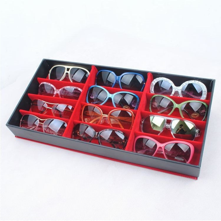 High-End Synthetic Leather Glasses Display Box - Sunglasses Haven