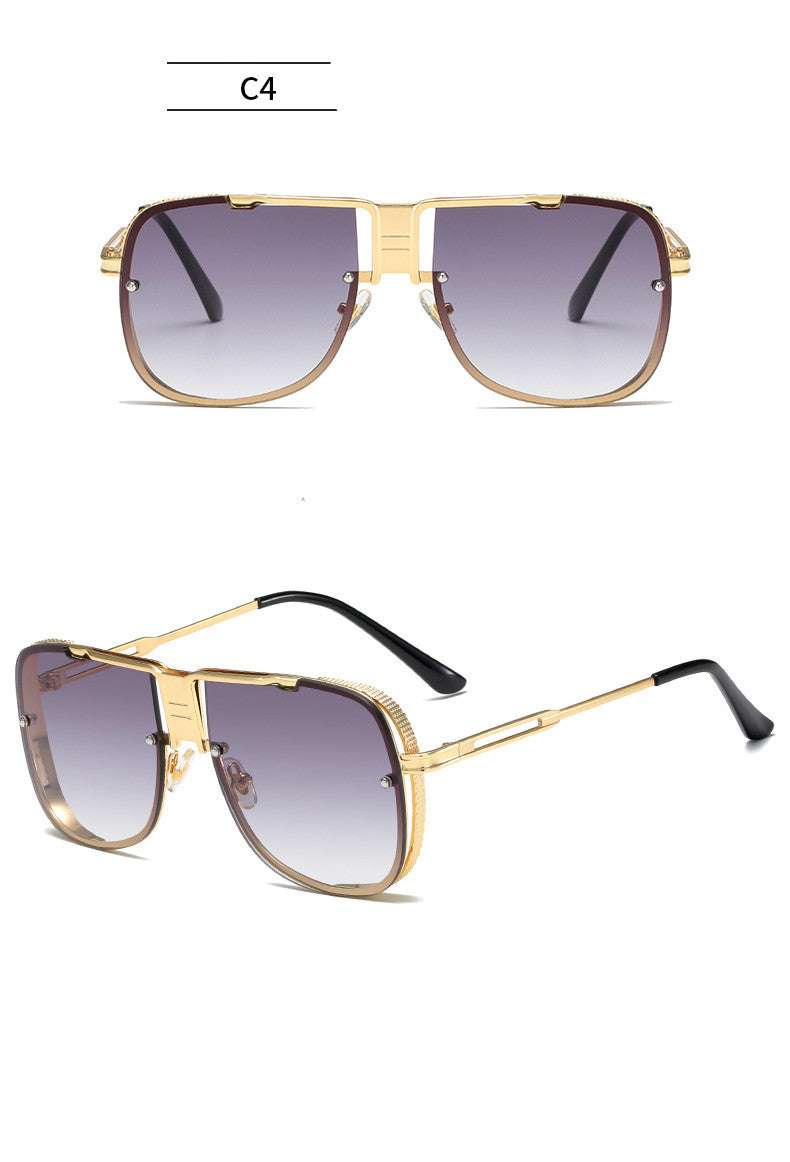 Luxury Metal Retro Sunglasses - Sunglasses Haven