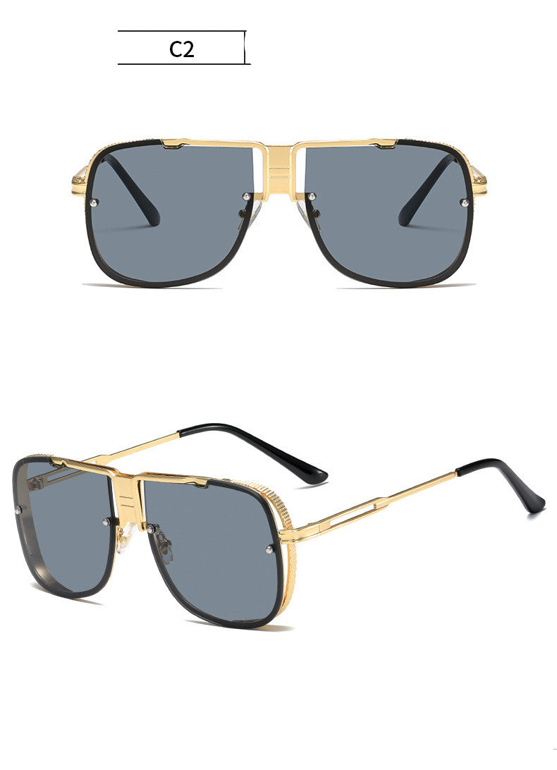 Luxury Metal Retro Sunglasses - Sunglasses Haven