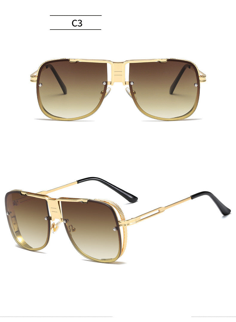 Luxury Metal Retro Sunglasses - Sunglasses Haven