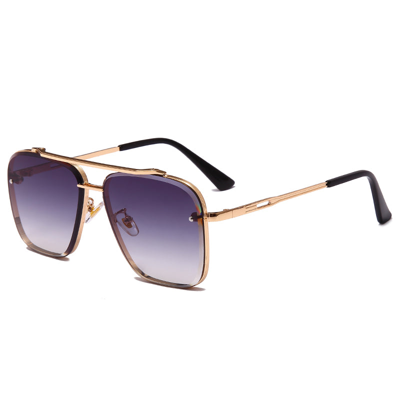 Metal Vintage Aviator Sunglasses - Sunglasses Haven
