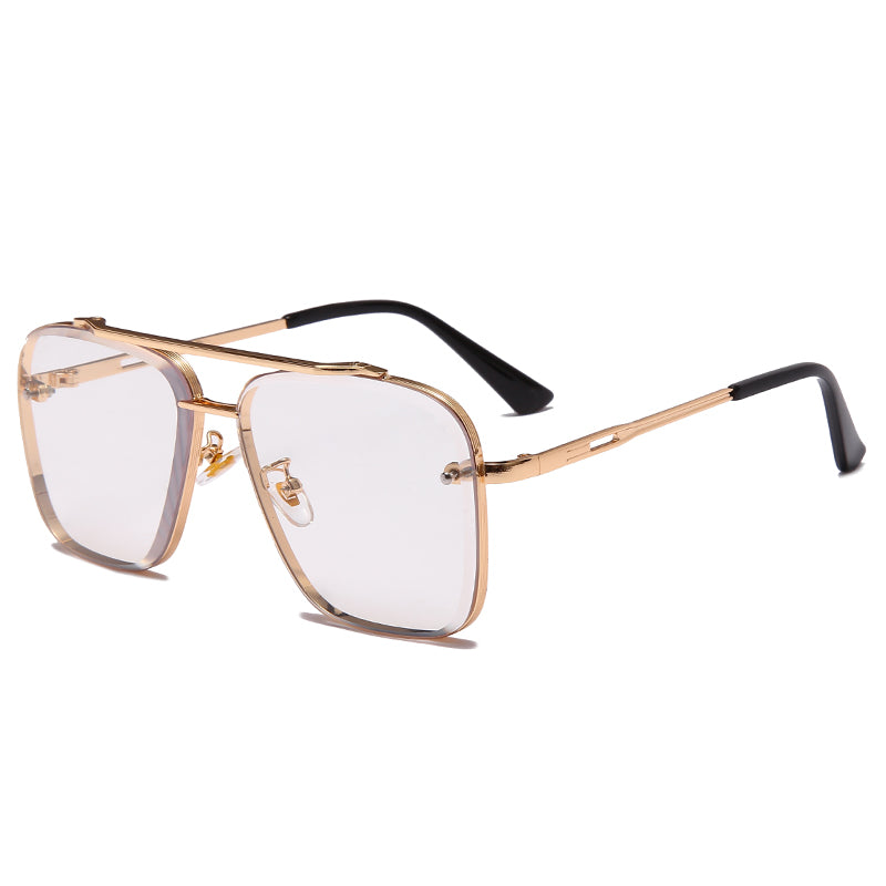 Metal Vintage Aviator Sunglasses - Sunglasses Haven