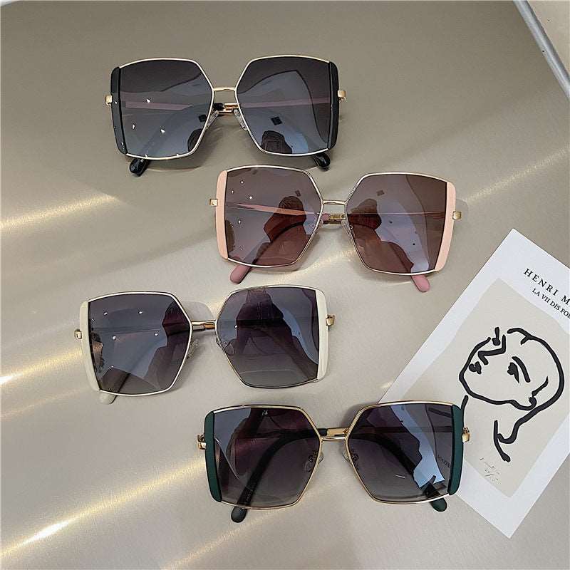 Oversized Square Sunglasses - Sunglasses Haven