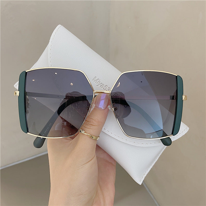 Oversized Square Sunglasses - Sunglasses Haven