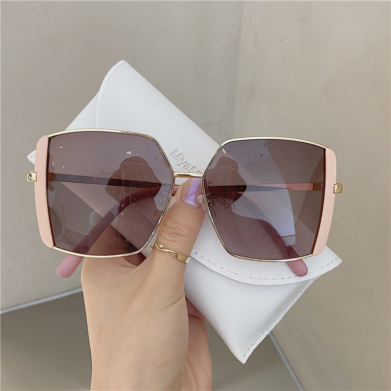 Oversized Square Sunglasses - Sunglasses Haven