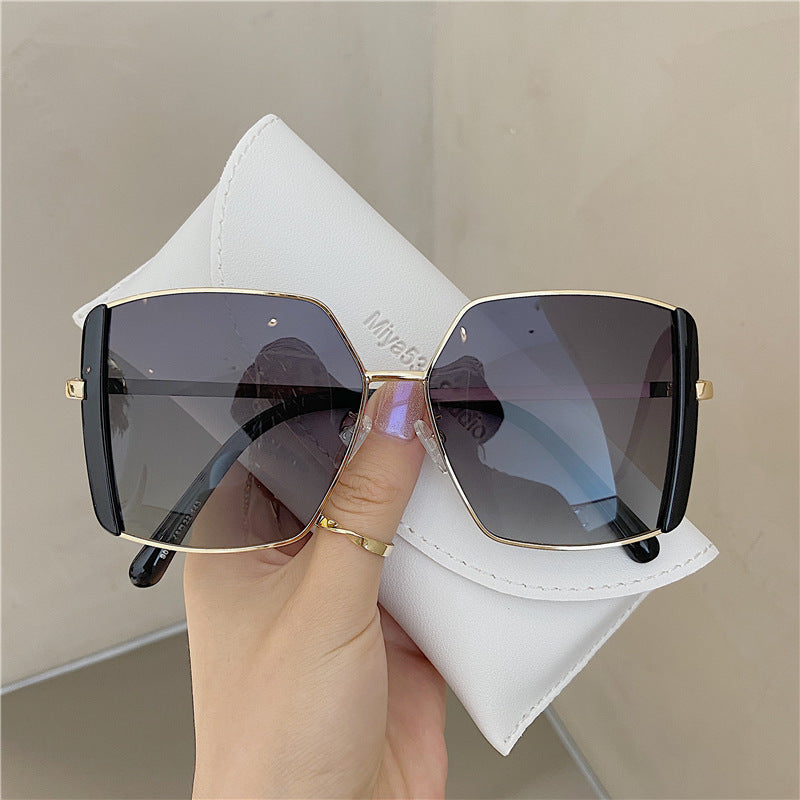 Oversized Square Sunglasses - Sunglasses Haven