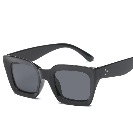 Pointed Square Frame Sunglasses - Sunglasses Haven