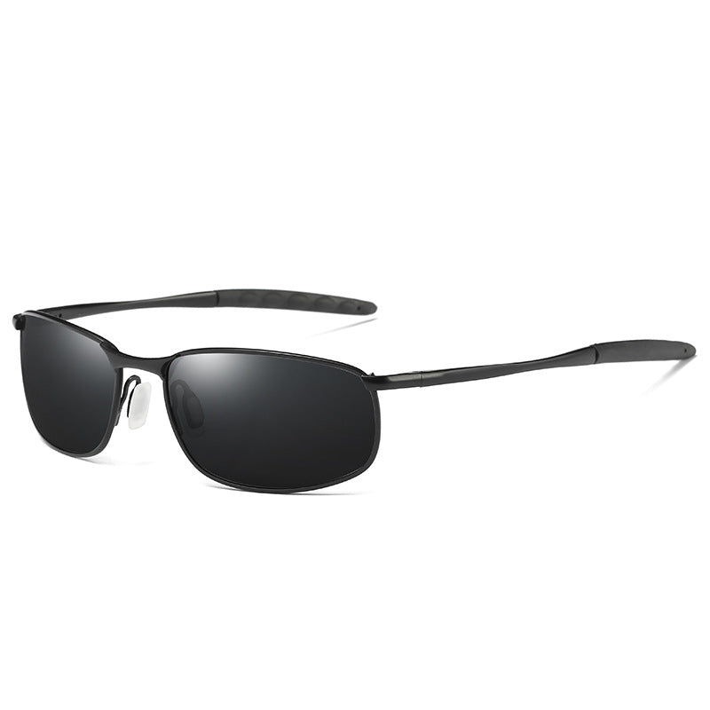 Polarized Rectangle Driving Sunglasses - Sunglasses Haven