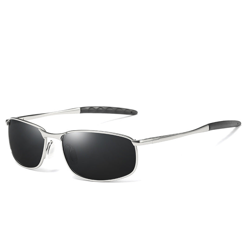 Polarized Rectangle Driving Sunglasses - Sunglasses Haven