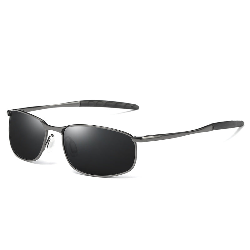 Polarized Rectangle Driving Sunglasses - Sunglasses Haven