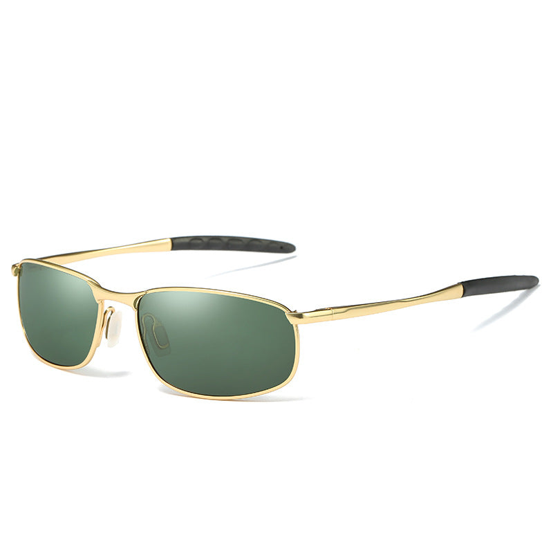 Polarized Rectangle Driving Sunglasses - Sunglasses Haven