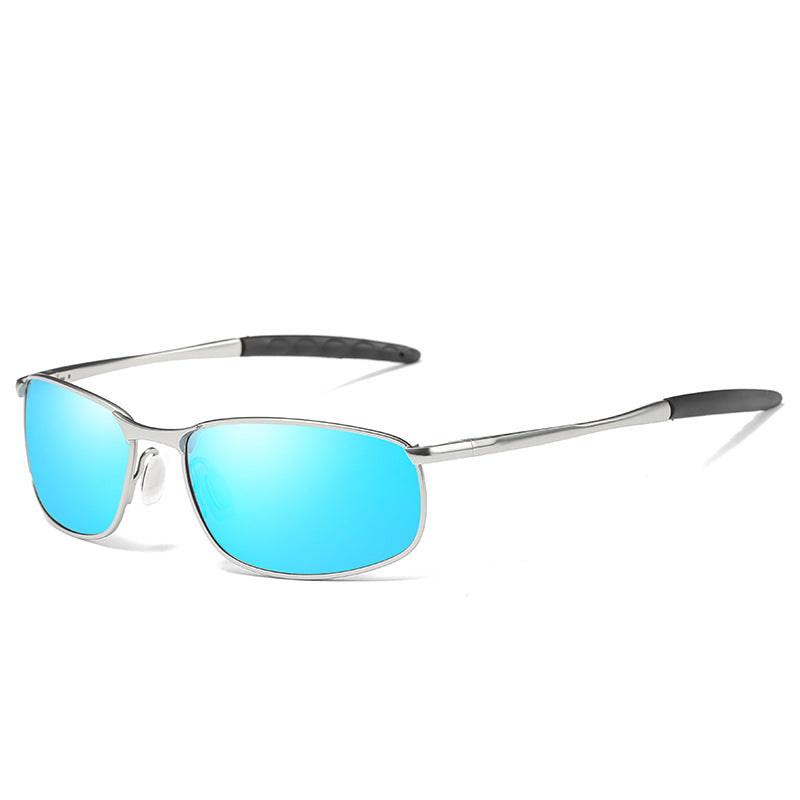 Polarized Rectangle Driving Sunglasses - Sunglasses Haven