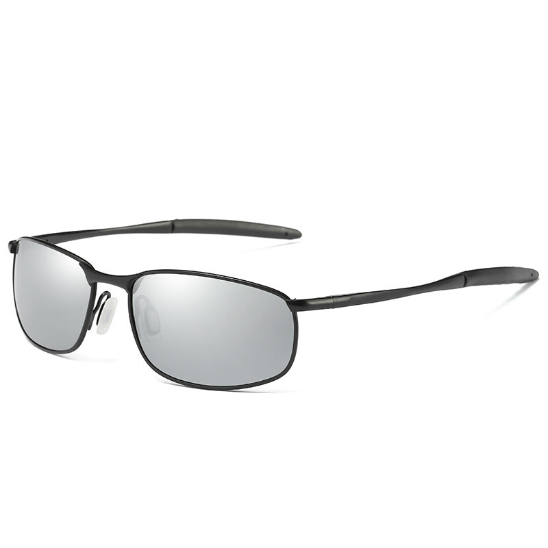 Polarized Rectangle Driving Sunglasses - Sunglasses Haven