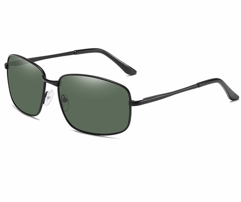 Polarized Rectangle Frame Sunglasses - Sunglasses Haven