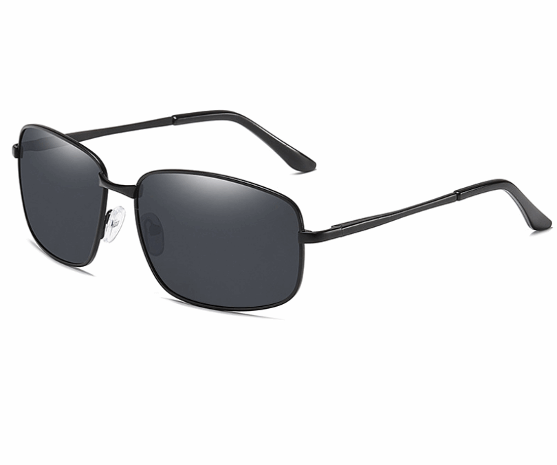 Polarized Rectangle Frame Sunglasses - Sunglasses Haven