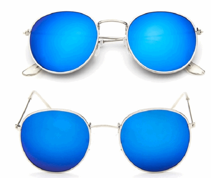 Reflective Retro Sunglasses - Sunglasses Haven