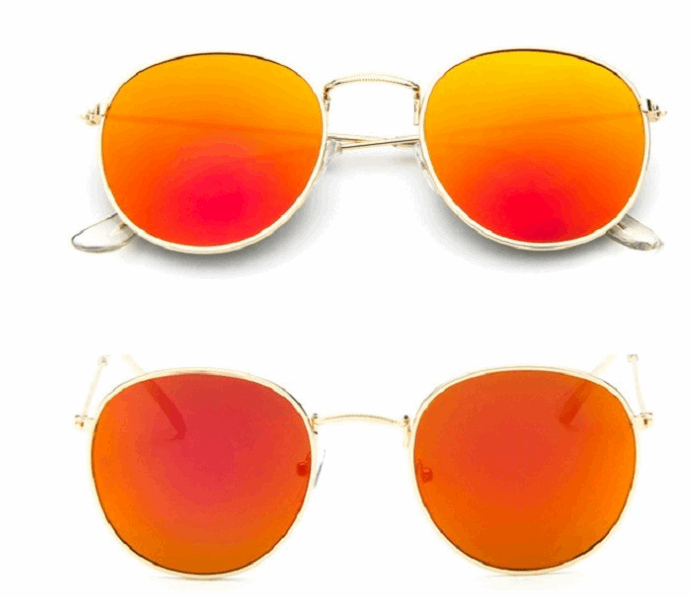 Reflective Retro Sunglasses - Sunglasses Haven