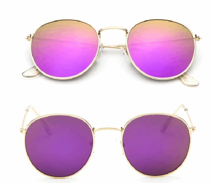 Reflective Retro Sunglasses - Sunglasses Haven