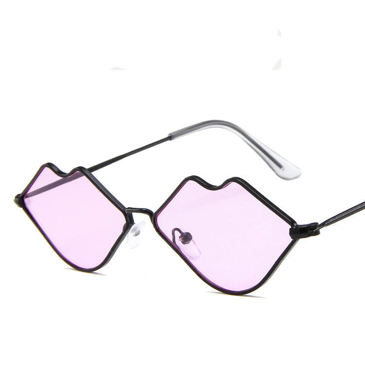 Retro Lip Frame Sunglasses - Sunglasses Haven