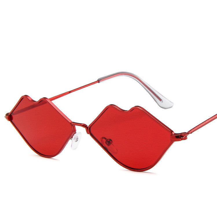 Retro Lip Frame Sunglasses - Sunglasses Haven