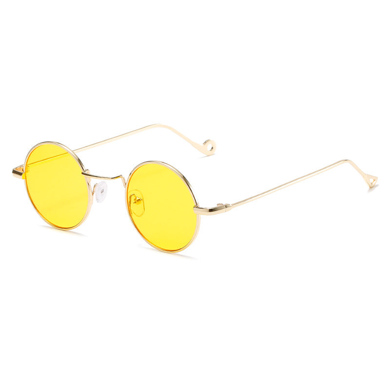 Round Frame Retro Sunglasses - Sunglasses Haven