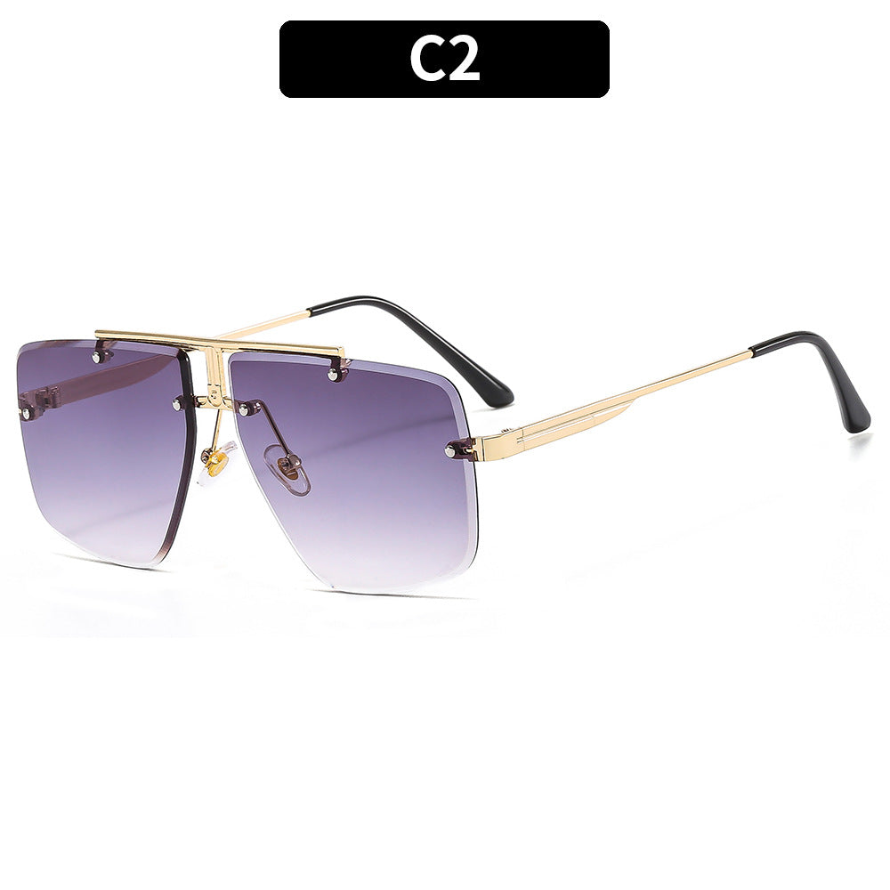 Square Frame Retro Sunglasses - Sunglasses Haven