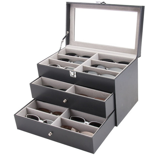 Three Tier Storage Glasses Display - Sunglasses Haven