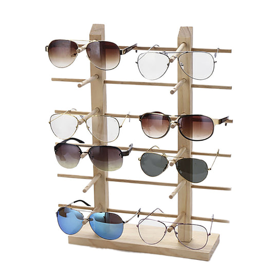 Wooden Glasses Display Stand - Sunglasses Haven