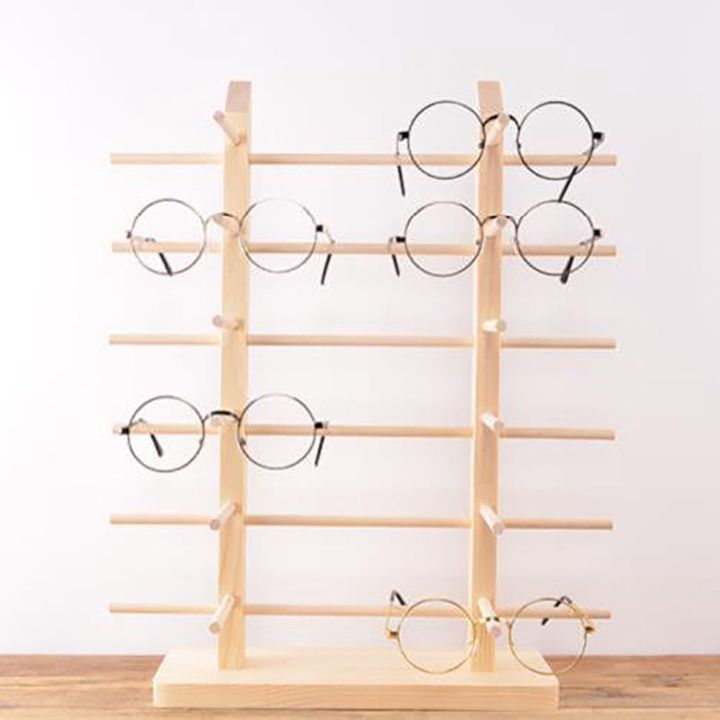 Wooden Glasses Display Stand - Sunglasses Haven