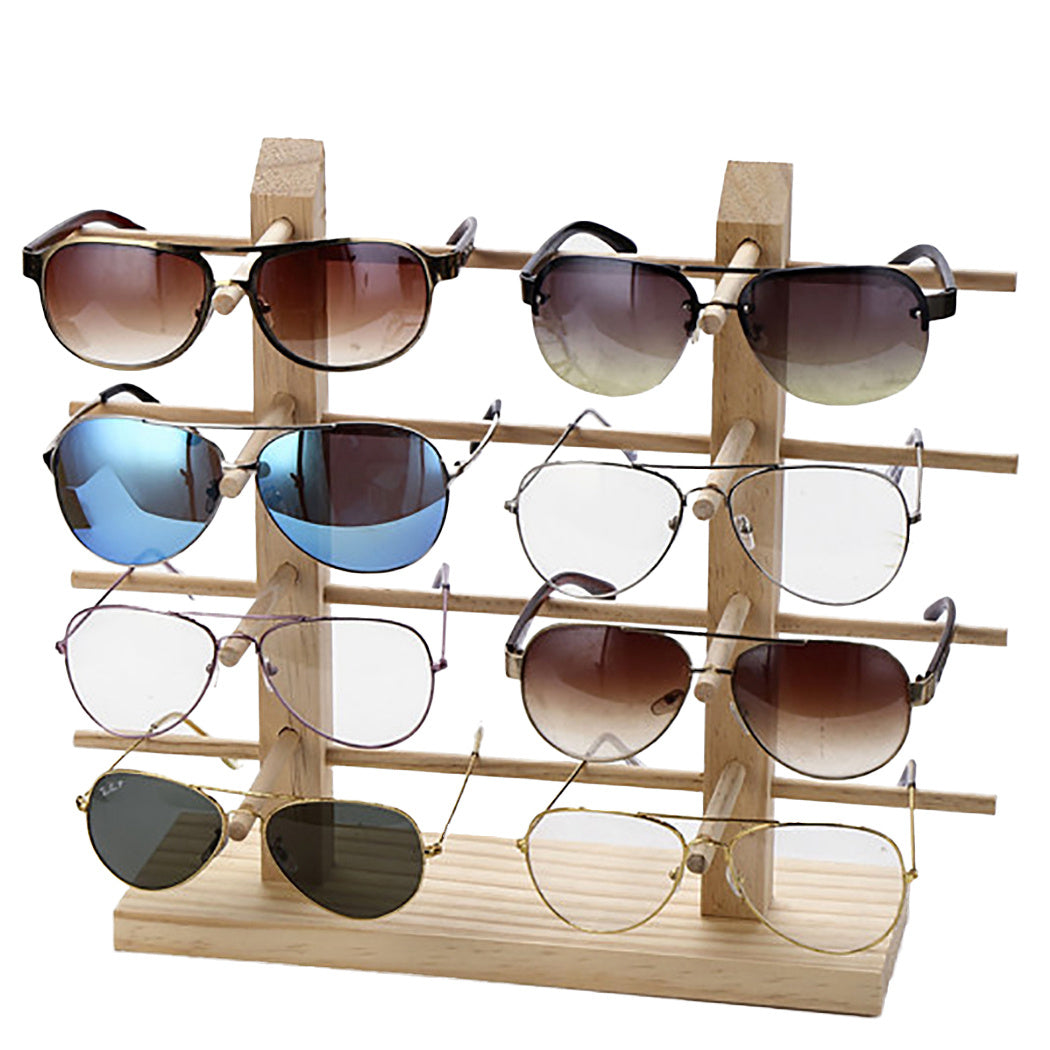 Wooden Glasses Display Stand - Sunglasses Haven