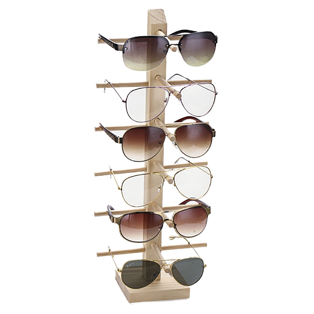 Wooden Glasses Display Stand - Sunglasses Haven